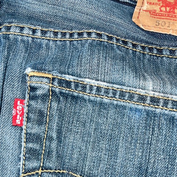 LEVI'S MEN'S 501 XX BUTTON FLY JEANS W34 L34 - Picture 10 of 16